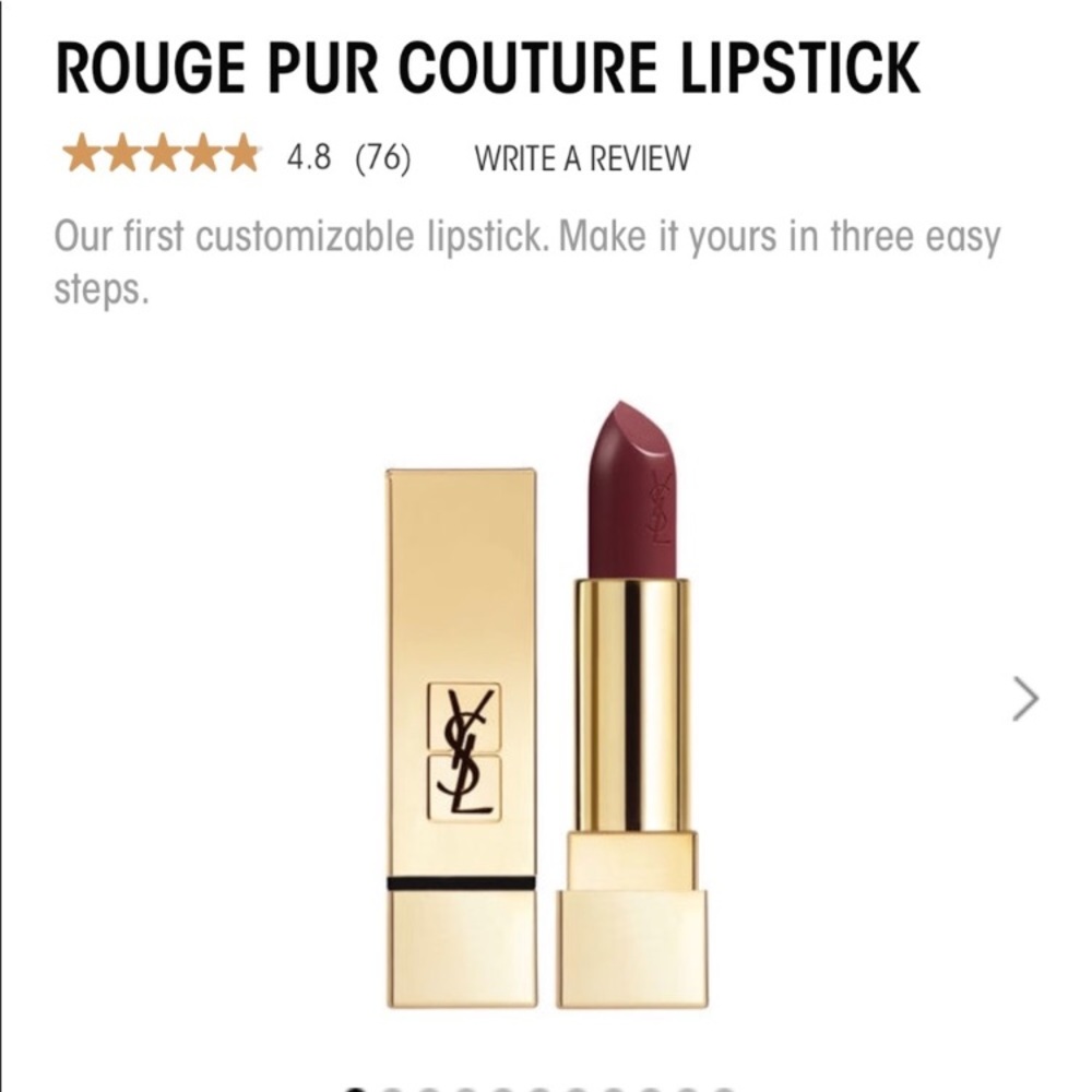 New YSL lipstick in 54